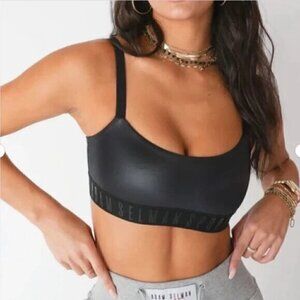 Adam Selman Branded Band Bra Sports, Lounge $85 size XS